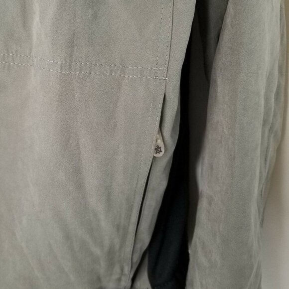 Turtleson Full Zip Jacket Windbreaker Mens Large Gray Green Activewear Golf - Picture 5 of 12